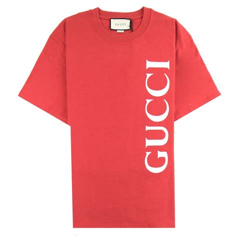 red gucci shirt mens